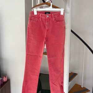 PAIGE Hoxton Straight Ankle Flare Women's Casual Jeans Pants size 26